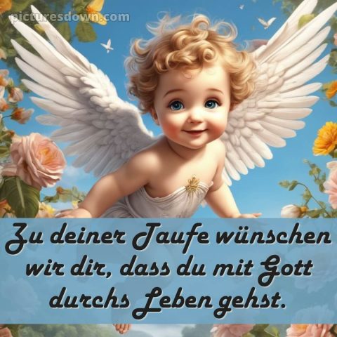 Oma enkel glückwünsche zur taufe von den großeltern bild Flügel kostenlos