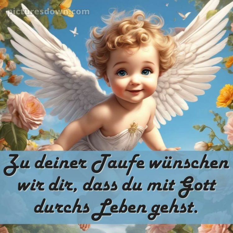 Oma enkel glückwünsche zur taufe von den großeltern bild Flügel kostenlos