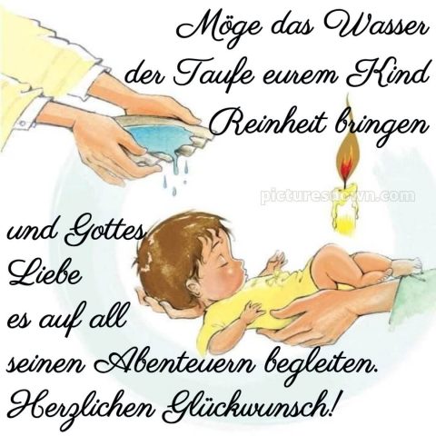 Taufspruch oma glückwünsche zur taufe von den großeltern bild Kerze kostenlos
