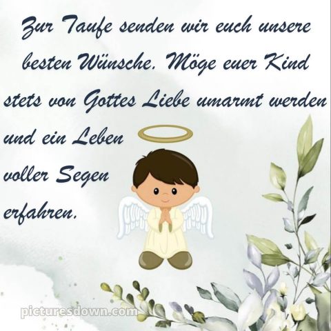 Taufspruch oma glückwünsche zur taufe von den großeltern bild kleiner Junge kostenlos