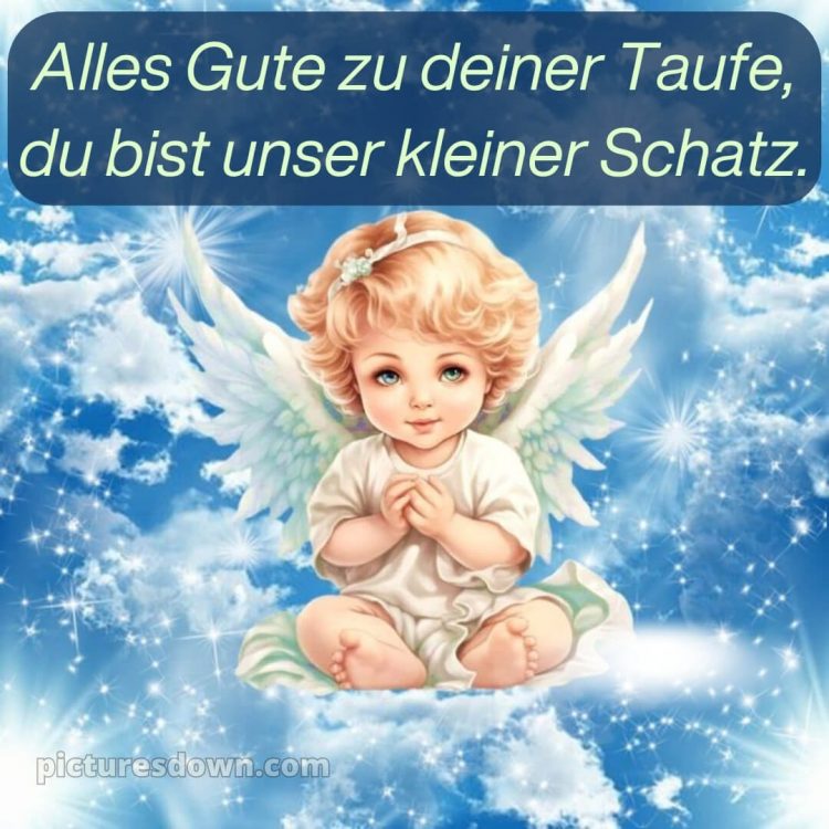 Taufspruch oma glückwünsche zur taufe von den großeltern bild Engel kostenlos