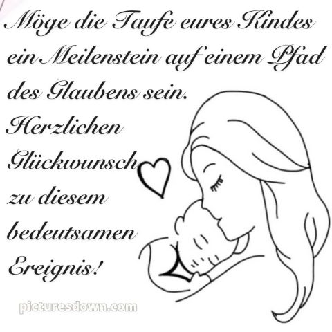 Taufspruch oma glückwünsche zur taufe von den großeltern bild Mutter kostenlos