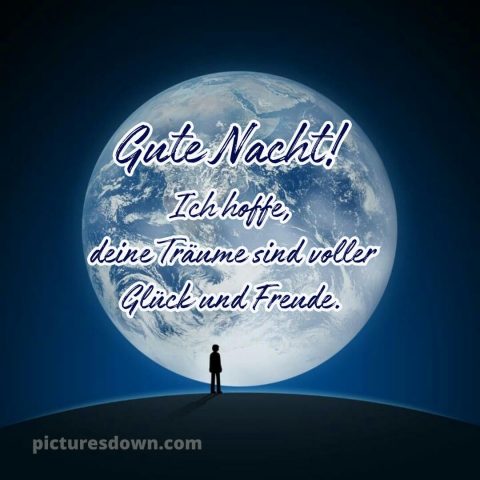 Wunderschöne gute nacht bilder kostenlos bild Mond kostenlos