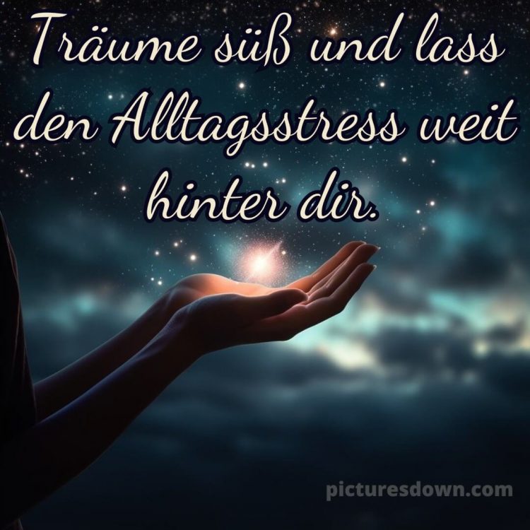 Bilder gute nacht bild Hände kostenlos