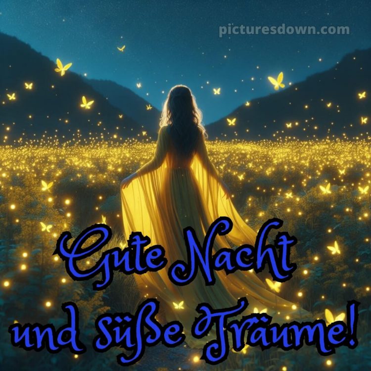 Bilder gute nacht bild Schmetterlinge kostenlos