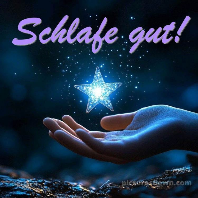 Bilder gute nacht bild Stern kostenlos