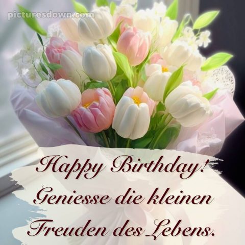 Blumenstrauß alles gute zum geburtstag blumen bild Zärtlichkeit kostenlos