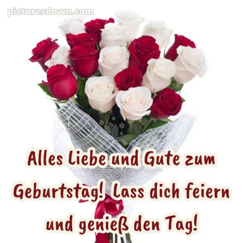 Blumenstrauß geburtstag bild Band kostenlos