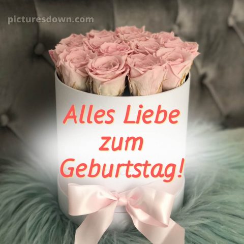Blumenstrauß geburtstag bild Box kostenlos