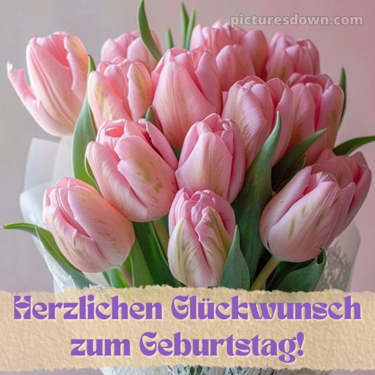 Blumenstrauß herzlichen glückwunsch zum geburtstag bild Zärtlichkeit kostenlos