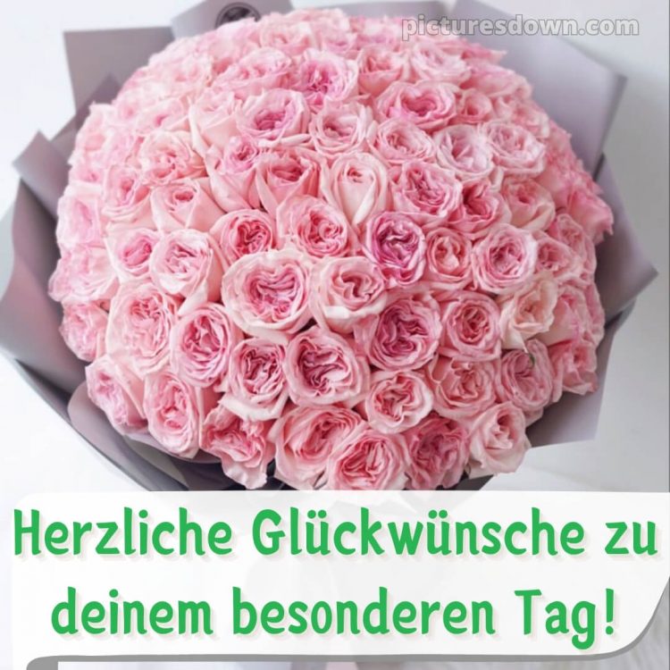 Blumenstrauß herzlichen glückwunsch zum geburtstag bild Strauß kostenlos