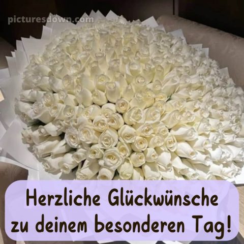 Blumenstrauß herzlichen glückwunsch zum geburtstag bild schöner Blumenstrauß kostenlos