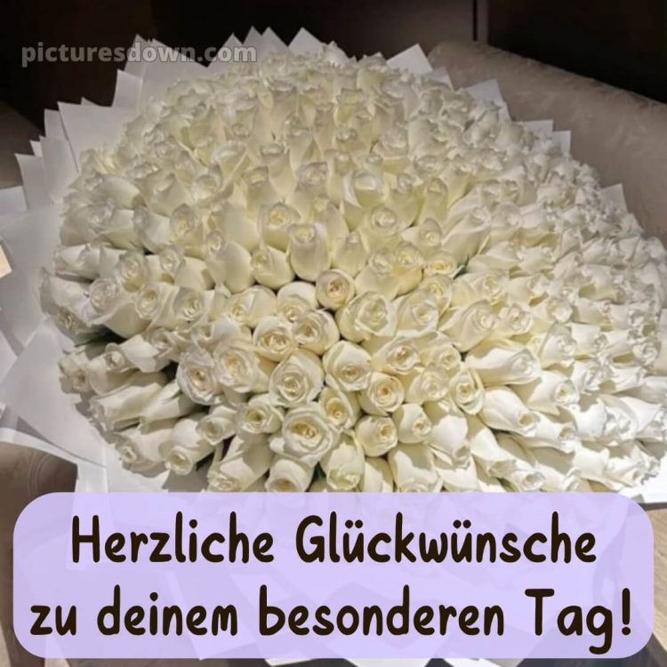 Blumenstrauß herzlichen glückwunsch zum geburtstag bild schöner Blumenstrauß kostenlos