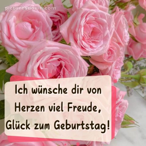 Blumenstrauß zum Geburtstag bild Bouquet kostenlos