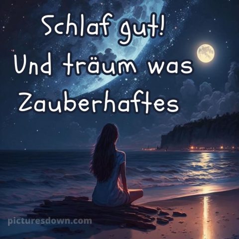 Gute nacht bilder kostenlos whatsapp bild Mädchen kostenlos