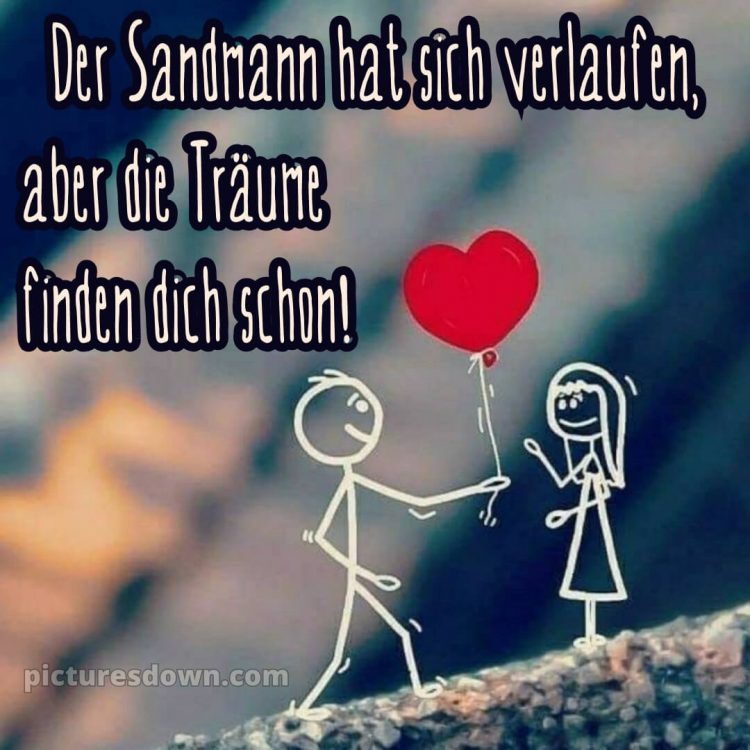 Gute nacht bilder lustig bild Herz kostenlos