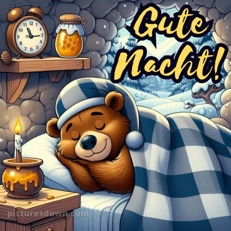 Gute nacht bilder lustig neu kostenlos bild Bär kostenlos