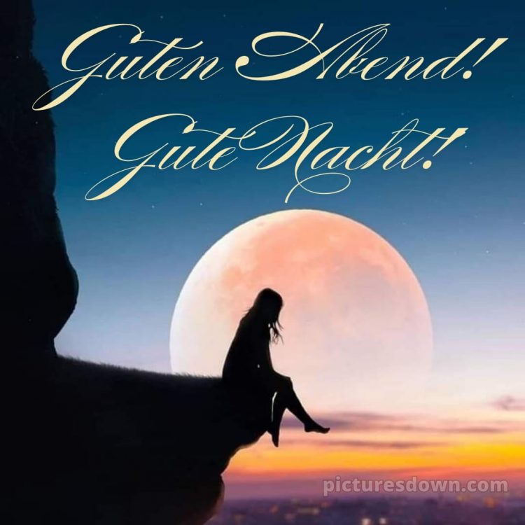 Guten abend gute nacht bilder kostenlos gif bild Mädchen kostenlos