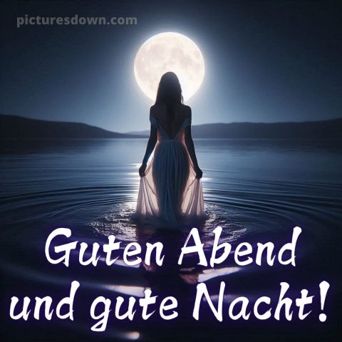 Guten abend gute nacht bilder kostenlos gif bild Mond kostenlos