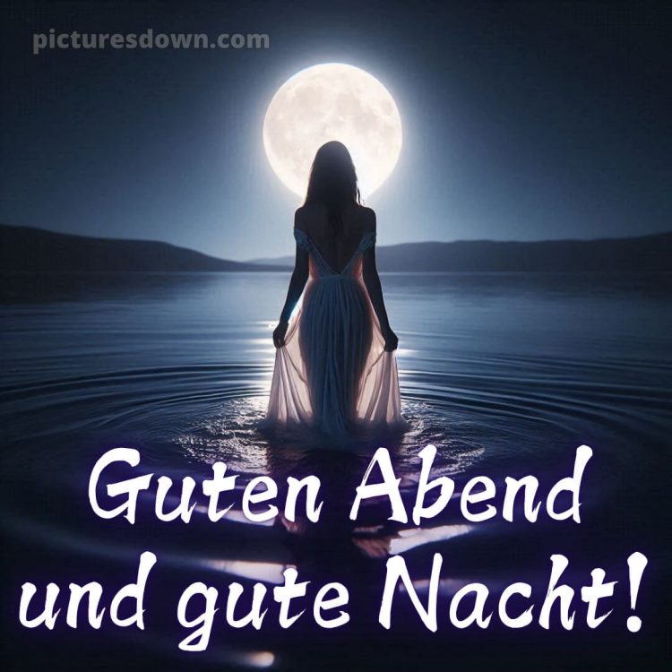 Guten abend gute nacht bilder kostenlos gif bild Mond kostenlos