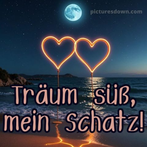 Liebe gute nacht bilder kostenlos bild Meer kostenlos
