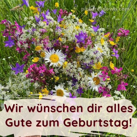 Modern blumenstrauß geburtstag 14