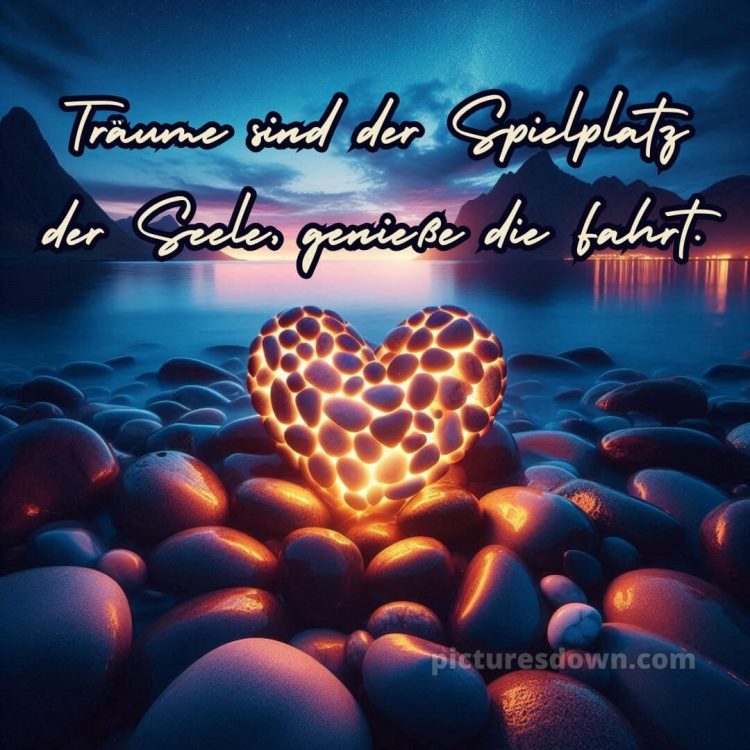 Süß gute nacht bilder für whatsapp bild Steine kostenlos