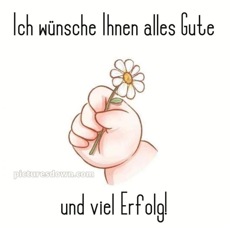 Ich wünsche ihnen bild Hand kostenlos