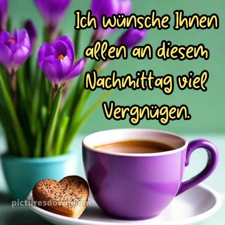Ich wünsche ihnen allen bild Kaffee kostenlos