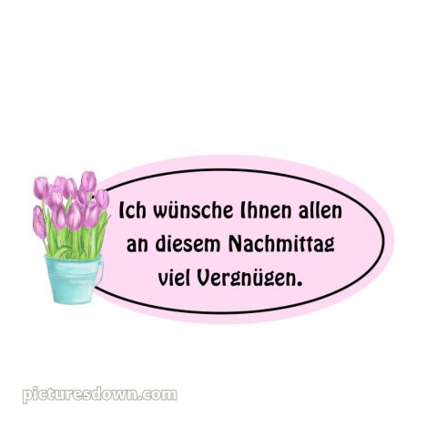 Ich wünsche ihnen allen bild Tulpen kostenlos