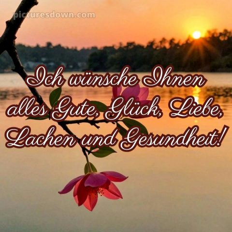 Ich wünsche ihnen alles gute bild Fluss kostenlos