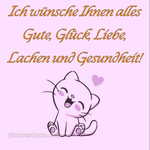 Ich wünsche ihnen alles gute bild Herz kostenlos