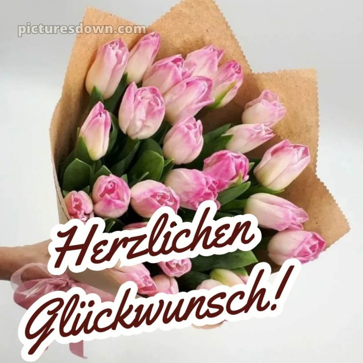 Ich wünsche ihnen alles gute zum geburtstag bild Strauß kostenlos