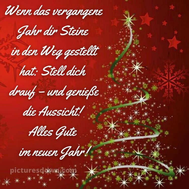 Ich wünsche ihnen ein frohes neues jahr bild Schneeflocken kostenlos