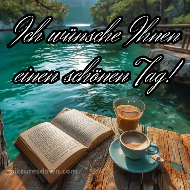 Ich wünsche ihnen einen schönen tag bild See kostenlos