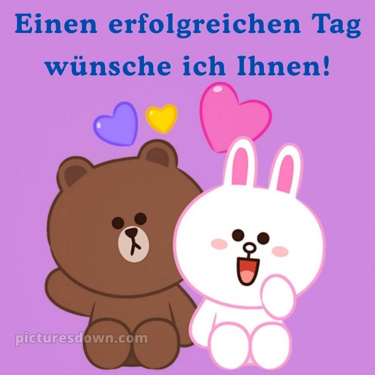 Ich wünsche ihnen einen schönen tag alternative bild Karte kostenlos