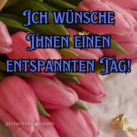 Ich wünsche ihnen einen schönen tag alternative bild Blumenstrauß kostenlos