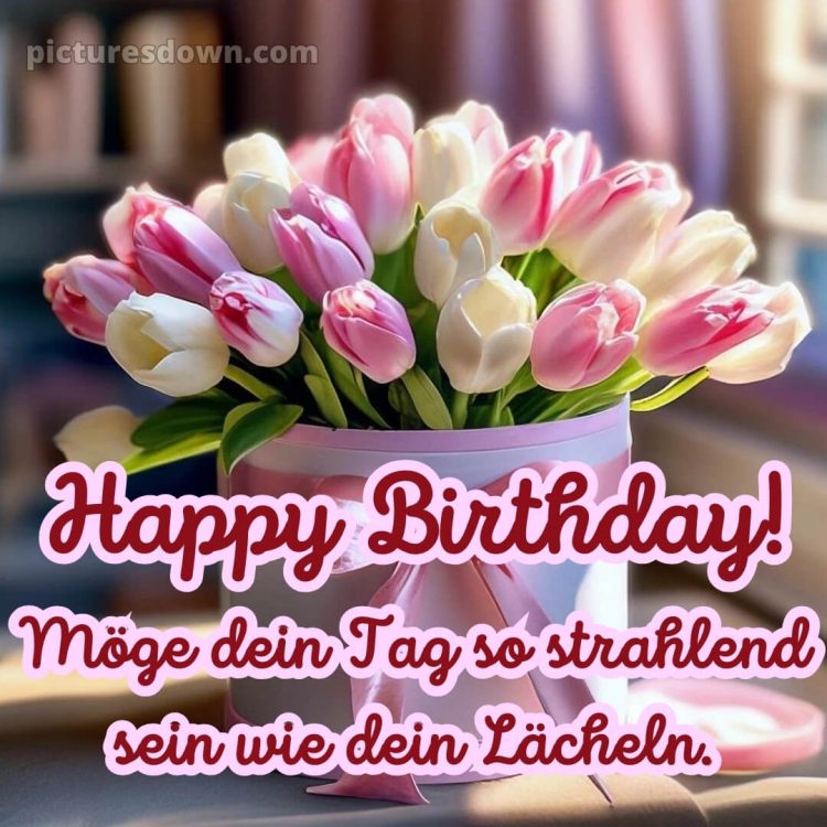 Whatsapp blumenstrauß geburtstag bild Box kostenlos