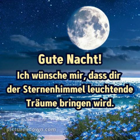 Gute nacht bilder für whatsapp kostenlos bild Meer kostenlos