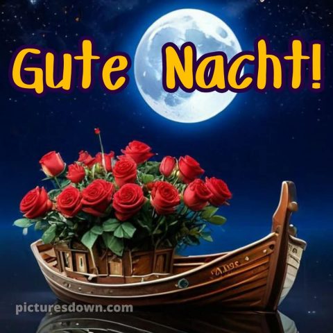 Gute nacht bilder für whatsapp kostenlos bild Rosen kostenlos