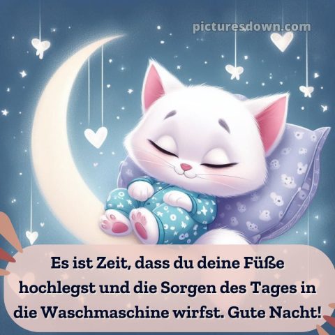 Gute nacht bilder kostenlos whatsapp lustig neu bild Kissen kostenlos