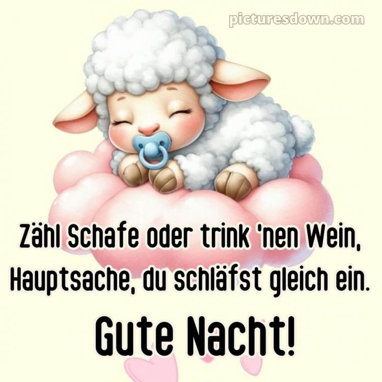 Guten abend gute nacht bilder lustig kostenlos für whatsapp bild Schafe kostenlos