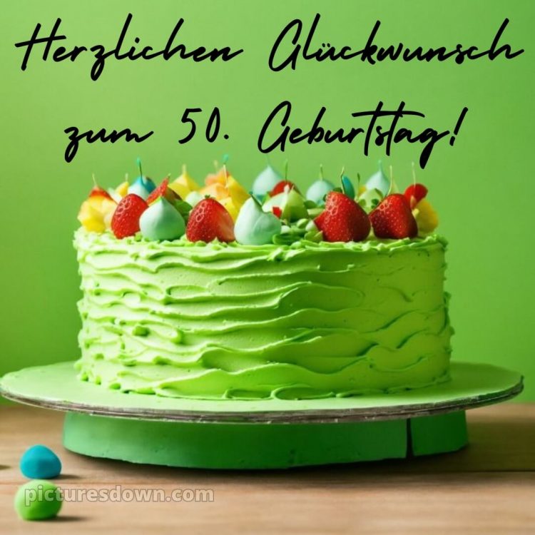 Kurze glückwünsche zum 50. geburtstag bild Erdbeeren kostenlos