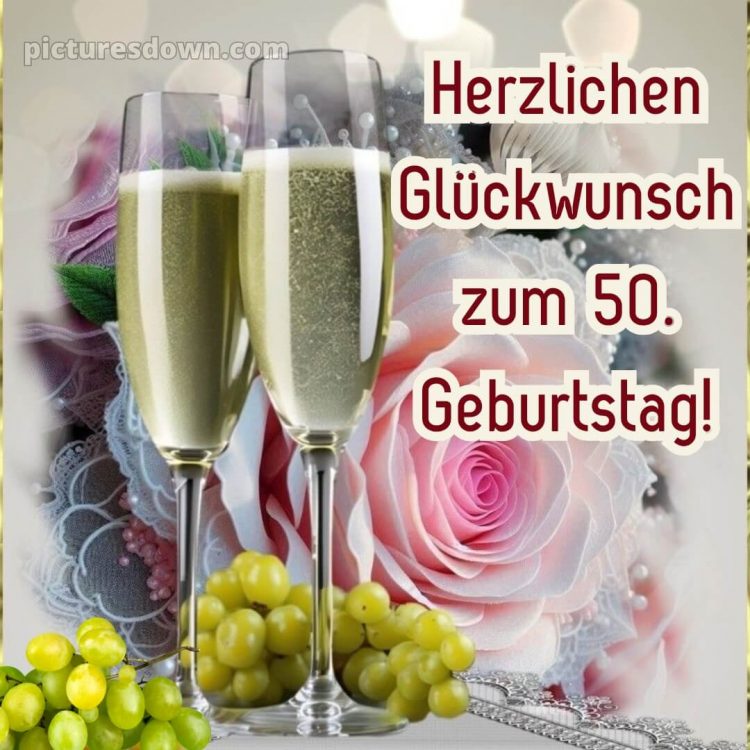 Kurze glückwünsche zum 50. geburtstag bild Weintrauben kostenlos