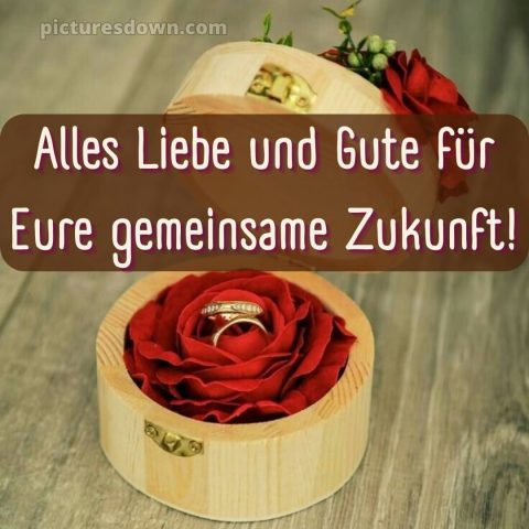 Kurze glückwünsche zur hochzeit kostenlos bild rote Rose kostenlos