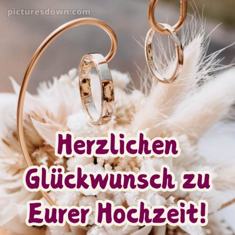 Kurze glückwünsche zur hochzeit kostenlos bild Karte kostenlos