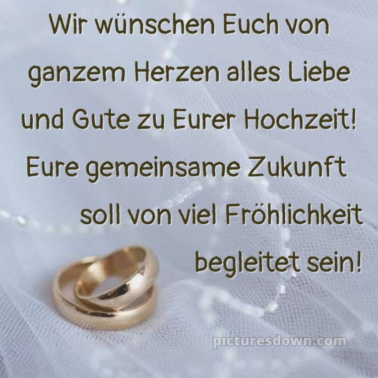 Kurze glückwünsche zur hochzeit kostenlos bild Schleier kostenlos