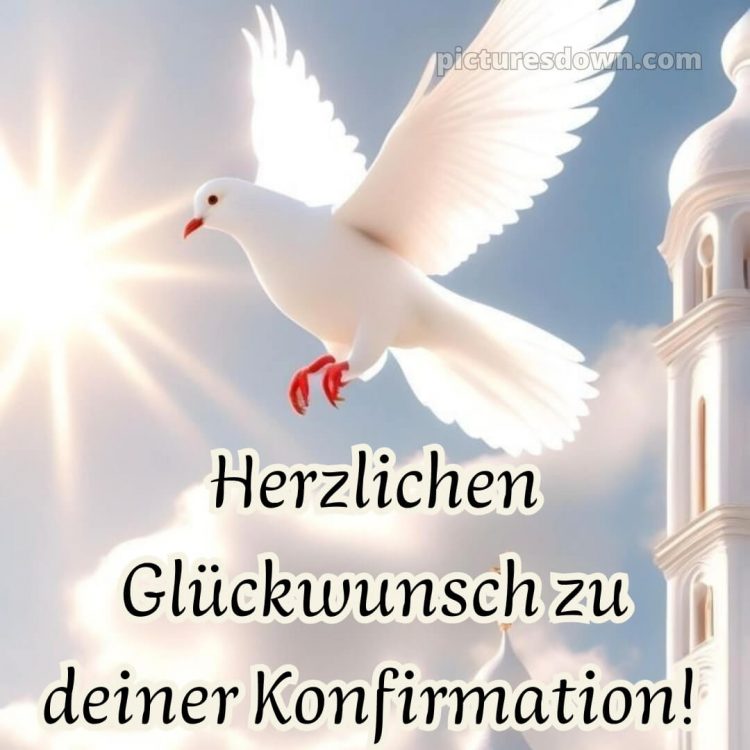 Kurze glückwünsche zur konfirmation bild Strahlen kostenlos