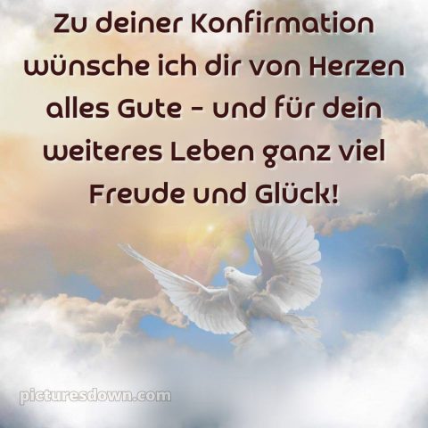 Kurze glückwünsche zur konfirmation bild Himmel kostenlos