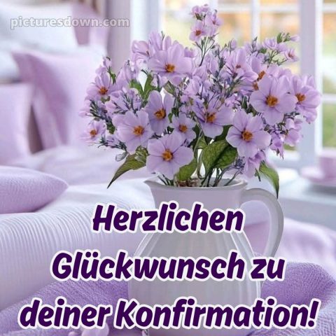 Kurze glückwünsche zur konfirmation bild Vase kostenlos